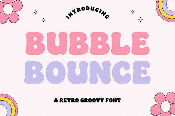 Bubble Bounce: The Retro Typeface That Brings Joy to Editorial Design