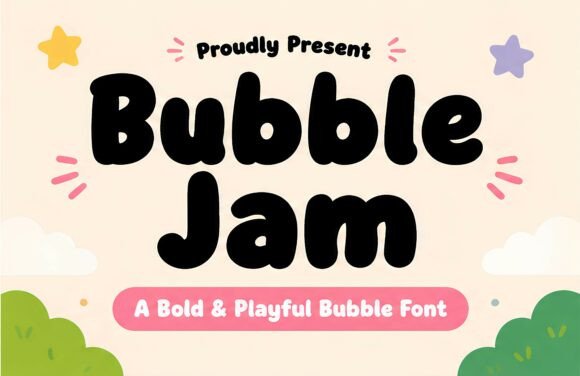 Bubble Jam: The Bold Font That Brings Playful Energy to Your Brand