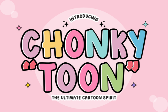 Chonky Toon: The Playful Typeface That Redefines Editorial Fun