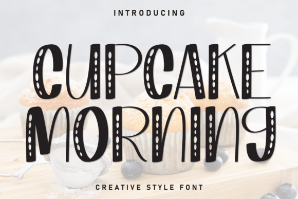 Cupcake Morning: The Perfect Display Font for Handmade Creators