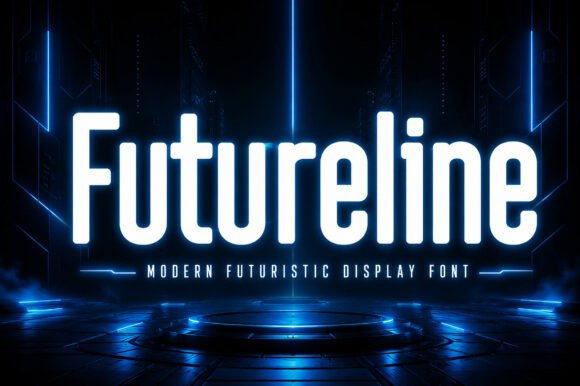 Futureline: The Futuristic Display Font for High-Impact Campaigns