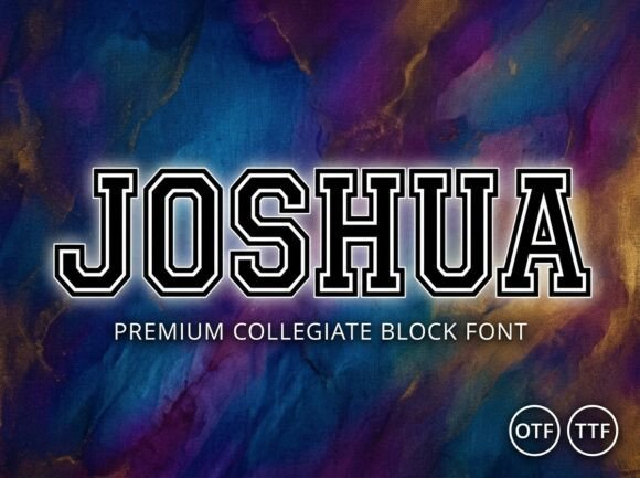 Joshua: The Premium Display Font for Scroll-Stopping Campaigns