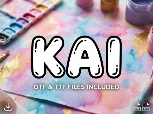Kai: The Bouncy Bubble Font That Elevates Campaign Design