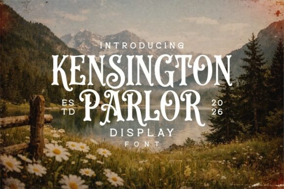 Kensington Parlor: The Vintage Typeface for Authentic Branding
