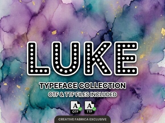 Luke: The Vibrant Display Typeface for Modern Web Design