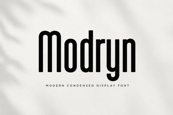 Modryn: The Bold Display Typeface for Scroll-Stopping Campaigns
