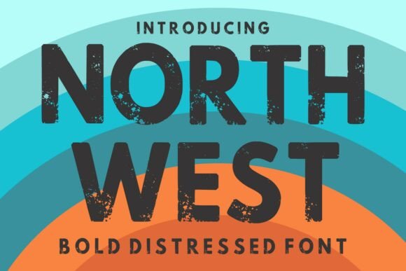 North West: A Bold Display Typeface for Modern Editorial Design