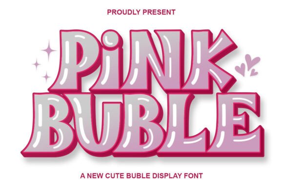 Pink Buble: The Playful Display Font That Elevates Digital Brand Experiences