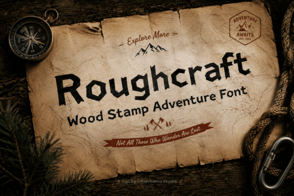 Roughcraft Font for Bold Digital Design
