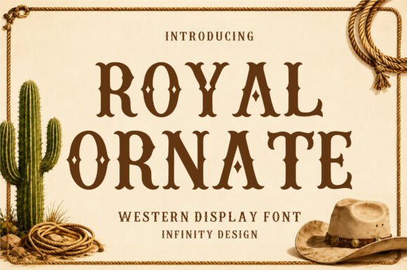 Royal Ornate Font for Bold Branding and Visual Impact