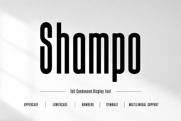 Shampo: The Bold Display Font That Transformed My Brand Identity Project