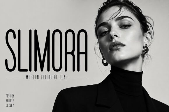 Slimora – A Modern Display Font for Handmade Creations