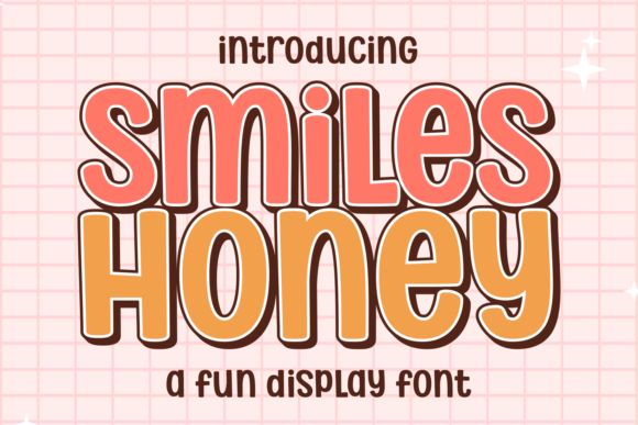 Smiles Honey: A Vibrant Display Typeface for Modern Editorial Design