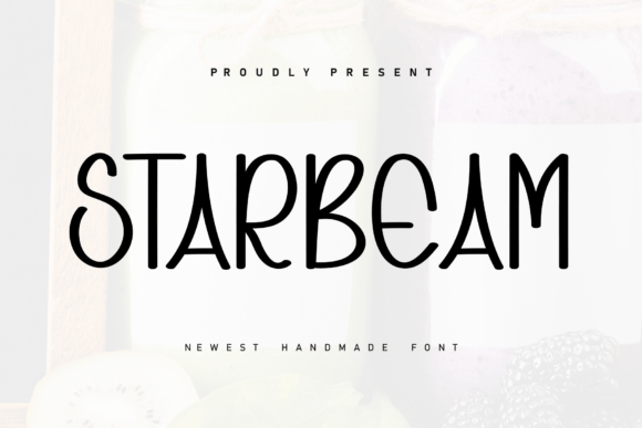 Starbeam: The Handwritten Display Font for Modern Editorial Design