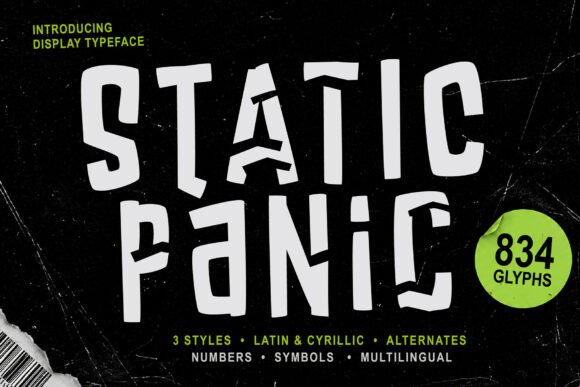 Static Panic: The Bold Typeface That Transformed My Brand Identity
