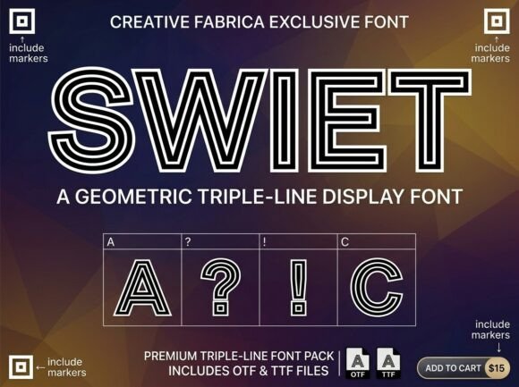 Swiet: The High-Octane Display Typeface for Editorial Design